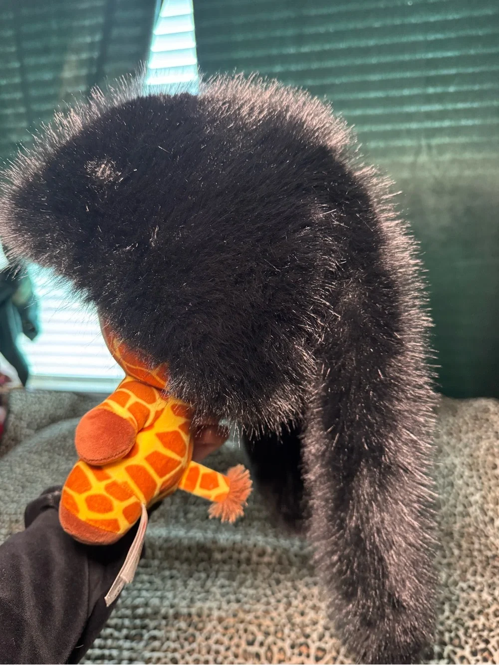 None plush hat